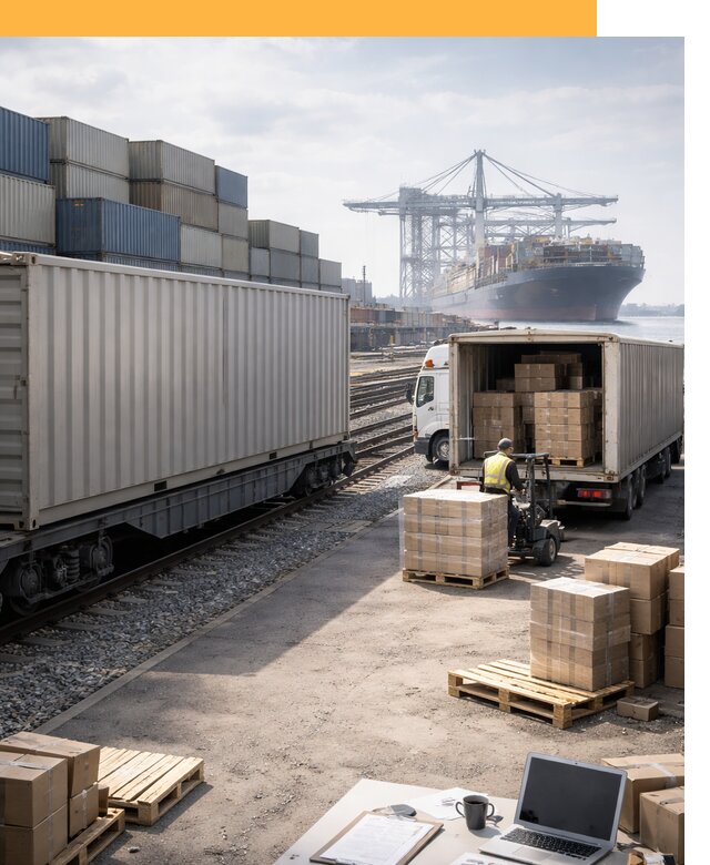 Мультимодальные перевозки грузов по миру от 46292 руб