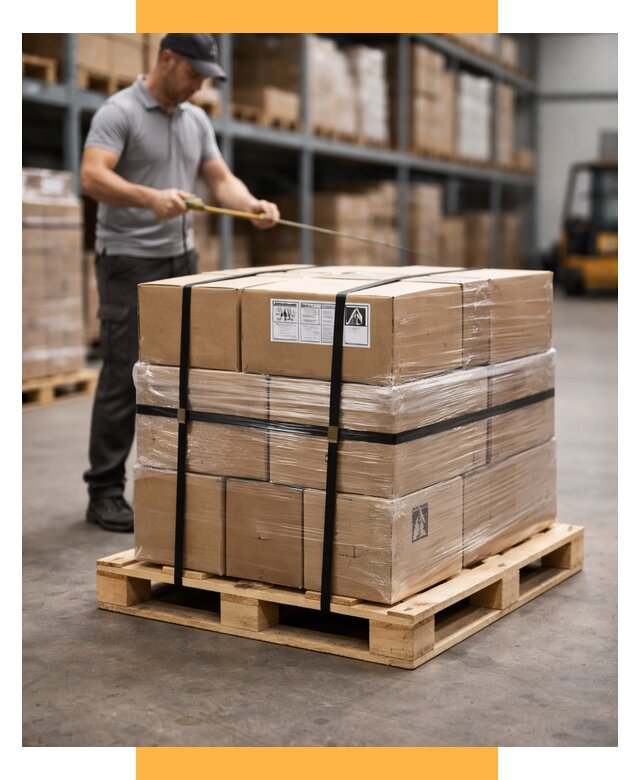 Упаковка и паллетирование грузов от 3600 р. | СетСервис-Внт