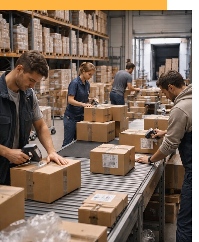 Доставка товаров для маркетплейсов от двери до склада от 7715