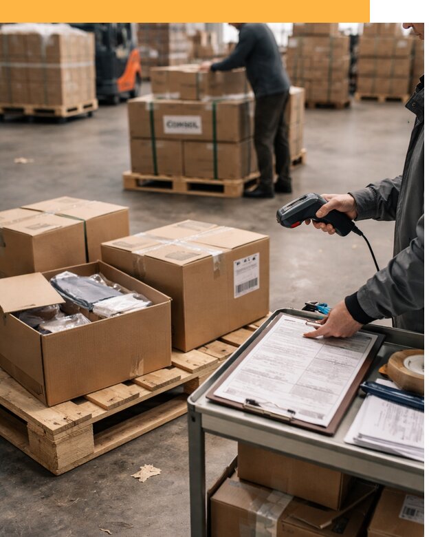 Сборные грузы из Китая: доставка, склад и таможня от 18517