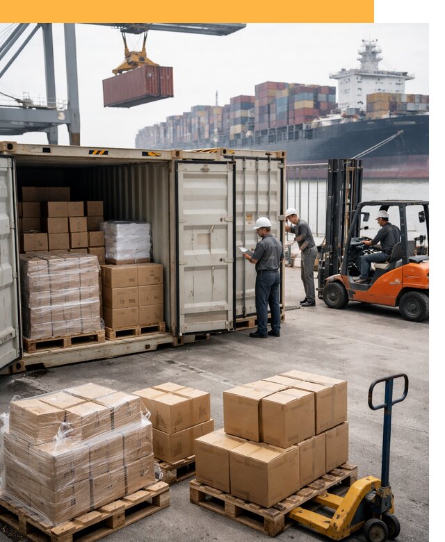 Контейнерные перевозки из Китая под ключ от 123444 руб/контейнер