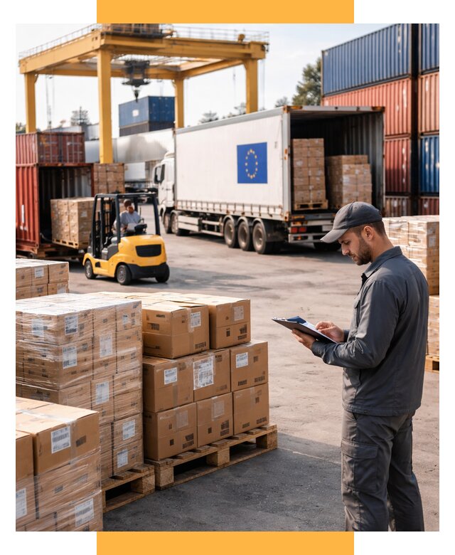 Доставка грузов из Европы от 12344 р., логистика СетСервис-Внт