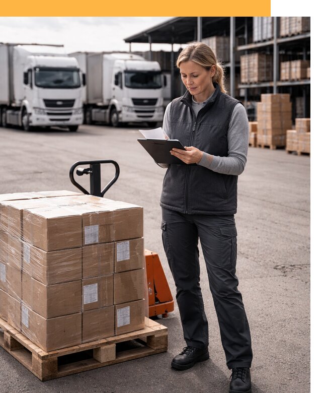 Доставка грузов из Европы к дверям клиента от 12344 руб