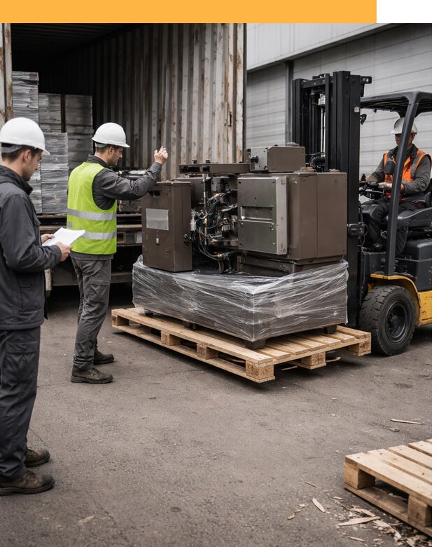 Доставка промышленного оборудования из Европы от 46292