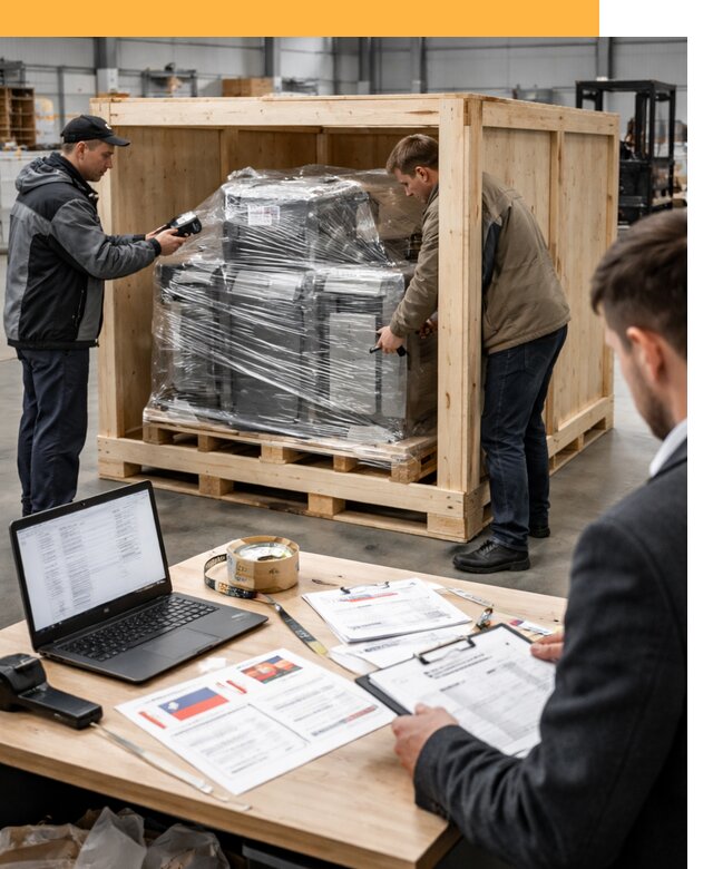 Доставка промышленного оборудования из США от 66866 руб