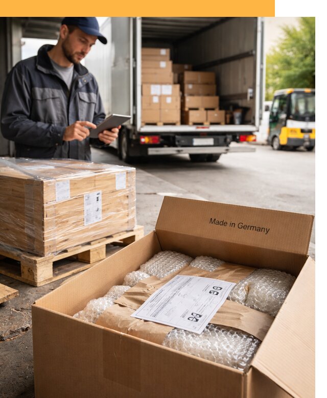 Доставка грузов из Германии от 46292 руб с таможенным оформлением