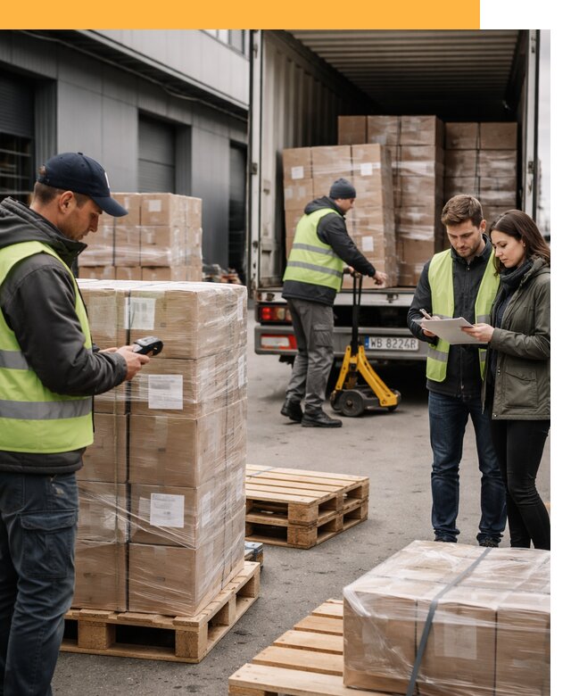 Доставка грузов из Польши: морем, авто и авиа от 7715