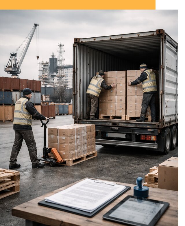 Доставка грузов из Латвии от 25718 руб, морская, авто, авиа