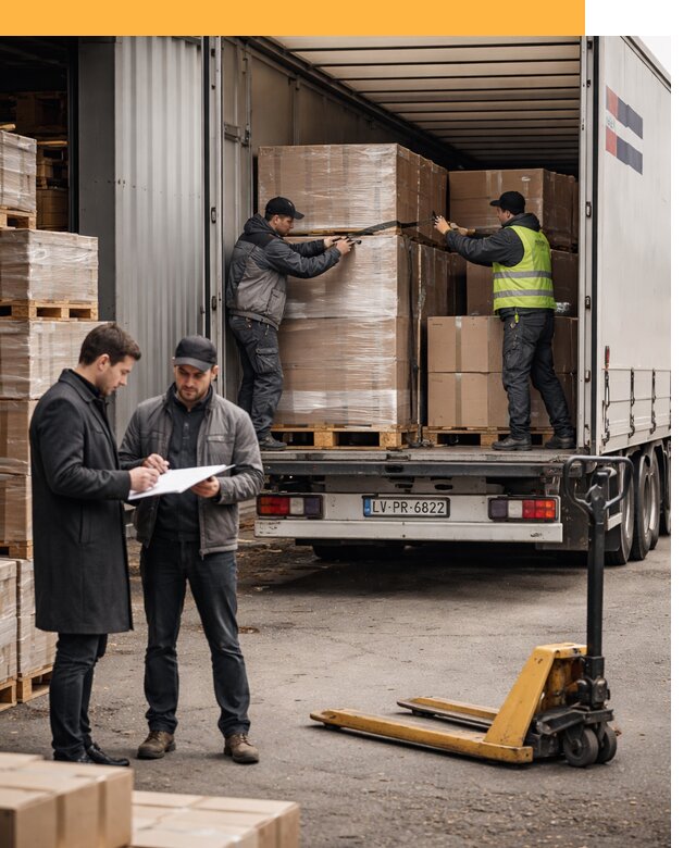 Автоперевозки из Латвии — международная доставка от 77153