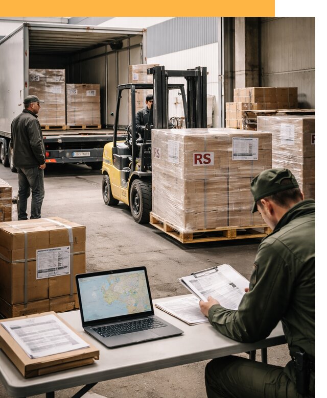 Доставка грузов в Сербию от 46292 руб, международные перевозки