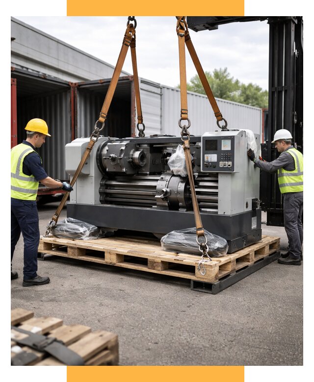 Перевозка станков и таможня от 61722 р. | СетСервис-Внт логистика