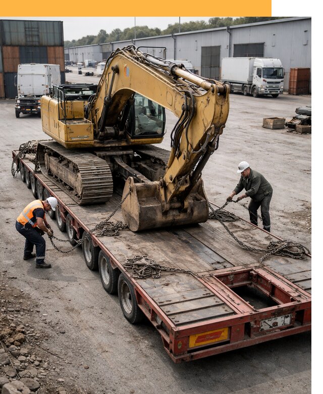 Перевозка спецтехники по России и миру от 46292 руб