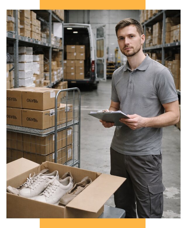 Доставка обуви из Китая и Турции от 4629 р. СетСервис-Внт