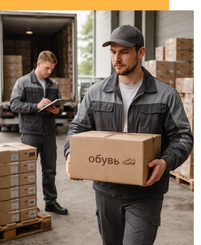 Международная перевозка обуви с таможенным оформлением от 4629