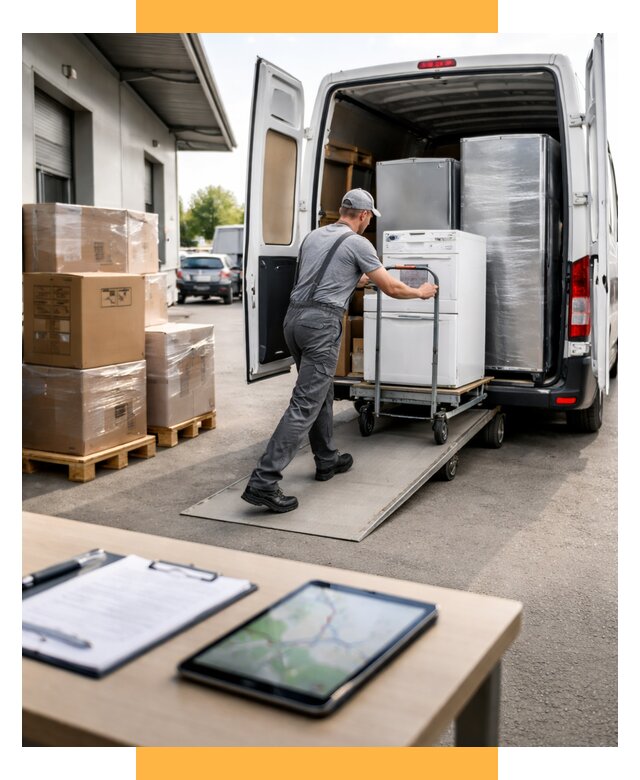 Перевозка бытовой техники от 6687 р. - логистика СетСервис-Внт