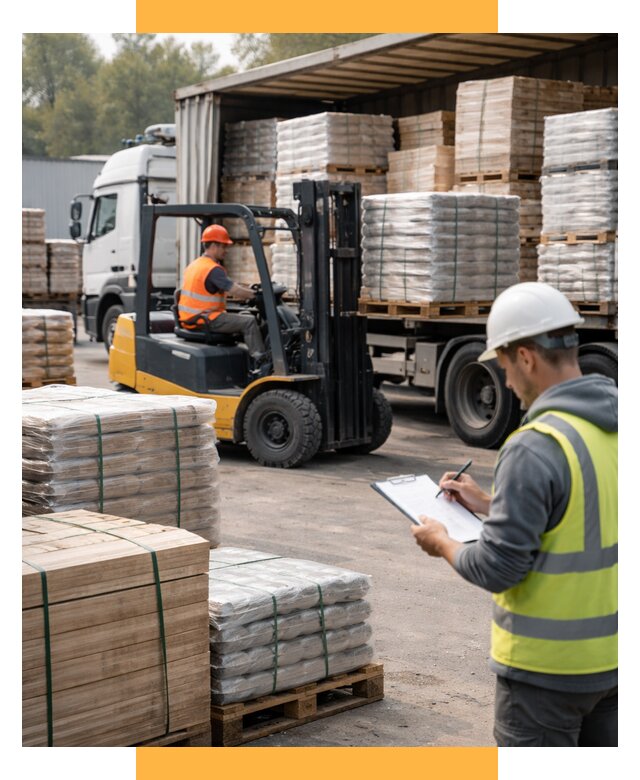 Перевозка строительных материалов от 5658 р. | СетСервис-Внт