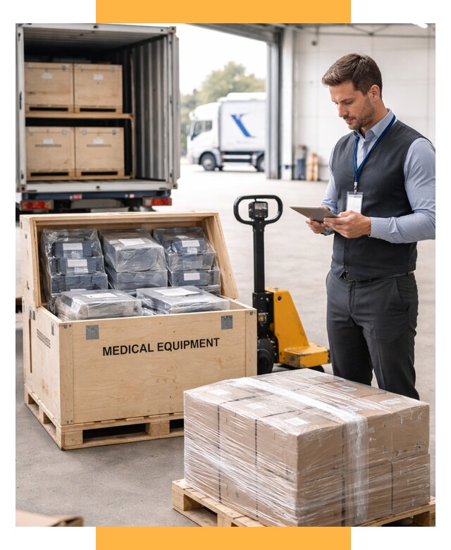 Перевозка медицинского оборудования от 15431 р. в СетСервис-Внт