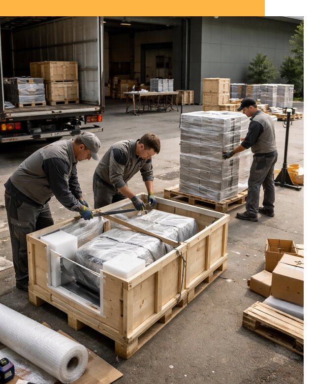 Перевозка выставочных грузов по миру от 25718 руб за м2 с таможней