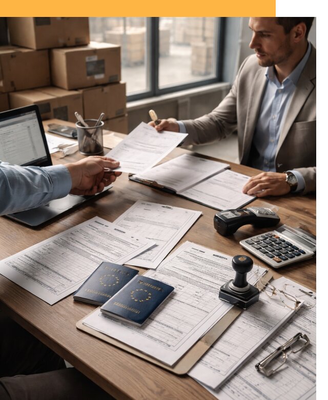 Таможенное оформление грузов из Европы от 8744 руб