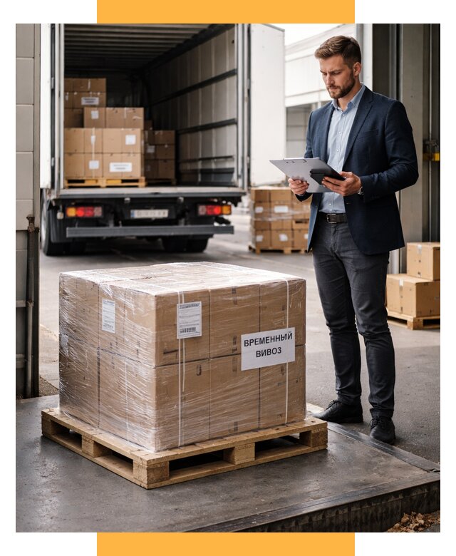 Временный вывоз товаров под ключ от 8230 р. | СетСервис-Внт