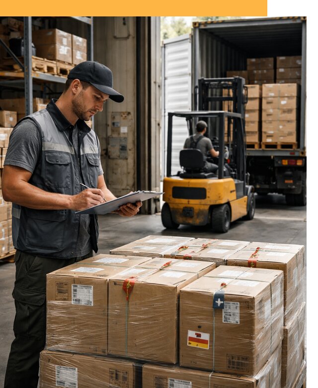 Реэкспорт товаров с таможенным оформлением и доставкой от 12344