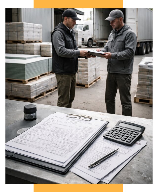 Таможенное оформление стройматериалов от 8744 р. | СетСервис-Внт