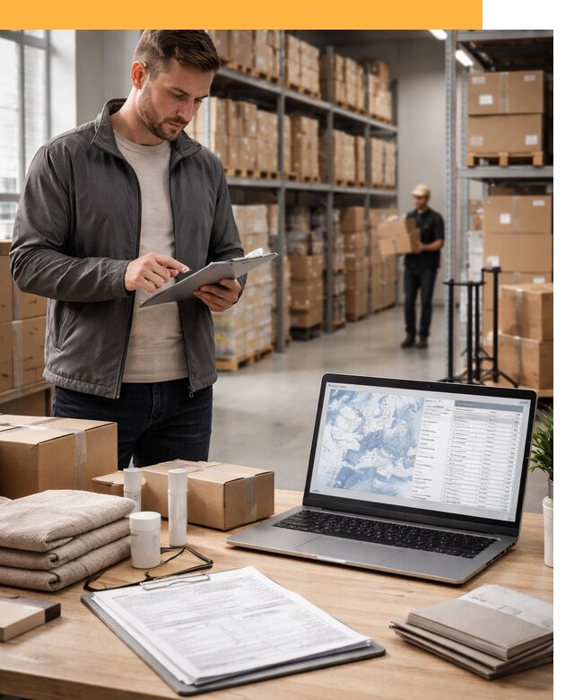 Закупка товаров в Европе под ключ: доставка, таможня от 7715 руб