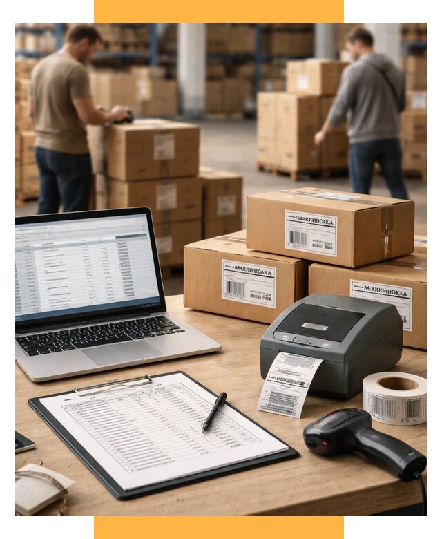 Маркировка импортных товаров от 4629 р. под ключ, СетСервис-Внт